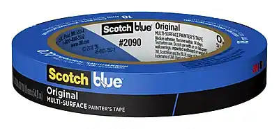 Scotch Blue Original
MULTI-SURFACE PAINTER'S TAPE
#2090
Scotch Blue Original
MULTI-SURFACE PAINTER'S TAPE
1-800-494-3552
www.scotchblue.com
Test before use. Remove within 14 days.
3/4" x 50 yds (2.2 cm x 45.7 m)
© 2013 3M
0 548 0001 7557 3