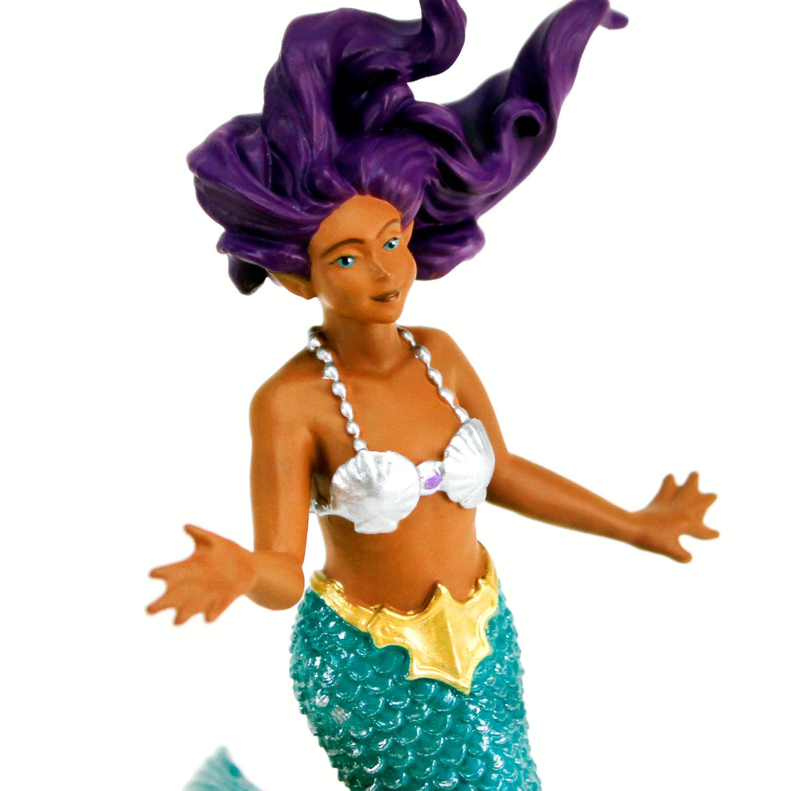 Alt View 3. Safari Ltd. - Purple Hair Mermaid Toy Figurine.