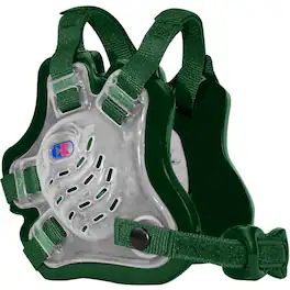 Cliff Keen - F5 Tornado Wrestling Headgear - Translucent/Dark Green/Dark Green