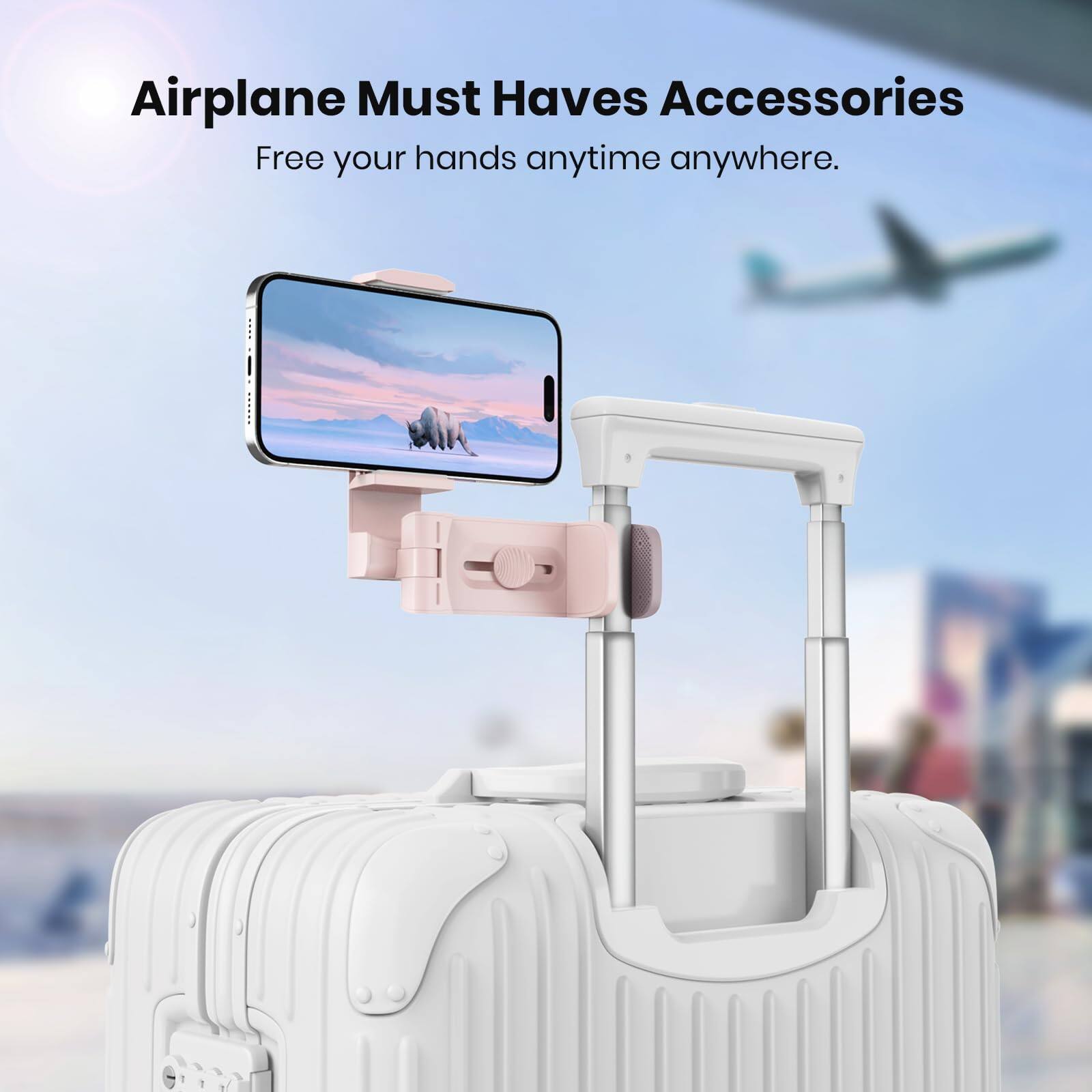 Airplane Must Haves Accessories  
Free your hands anytime anywhere.