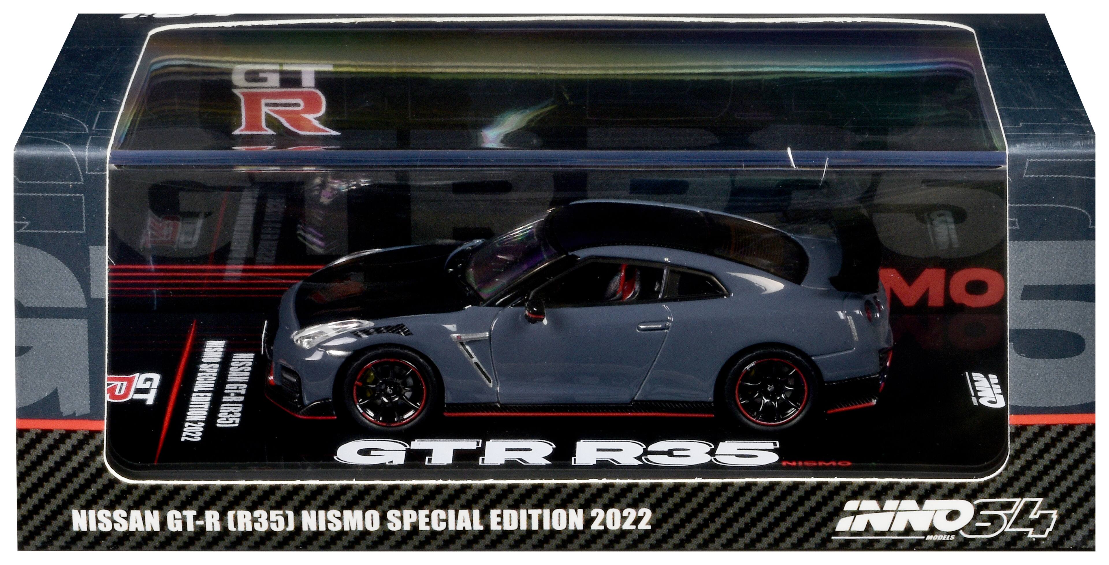 GT-R  
MO  
79 EDITION SPECINL NISIO (R35)  
GT-R MISSAN OMM 2022  
GTR R35 NISMO  
NISSAN GT-R (R35) NISMO SPECIAL EDITION 2022  
INNO SL  
MODELS