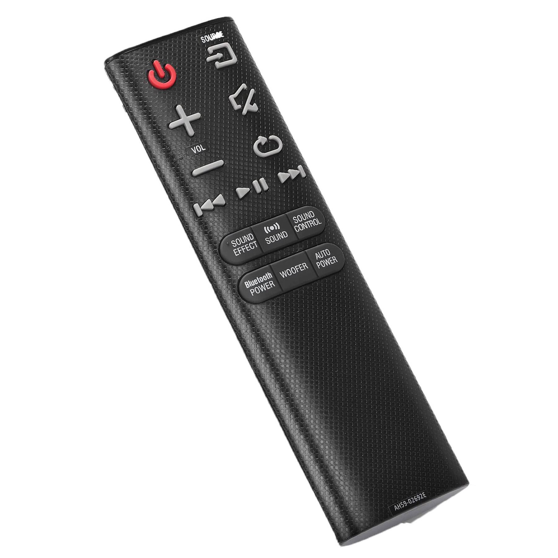 SOUND G

VOL + VOL -
SOUND CONTROL
SOUND EFFECT
AUTO POWER
WOOFER
Bluetooth POWER

AH59-02692E