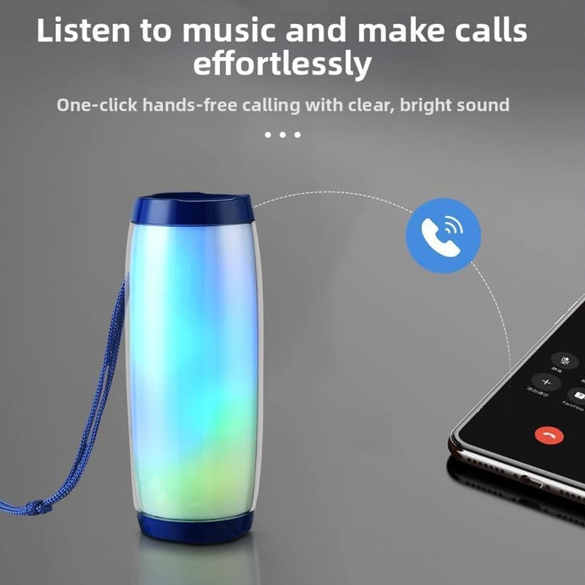 Listen to music and make calls effortlessly

One-click hands-free calling with clear, bright sound