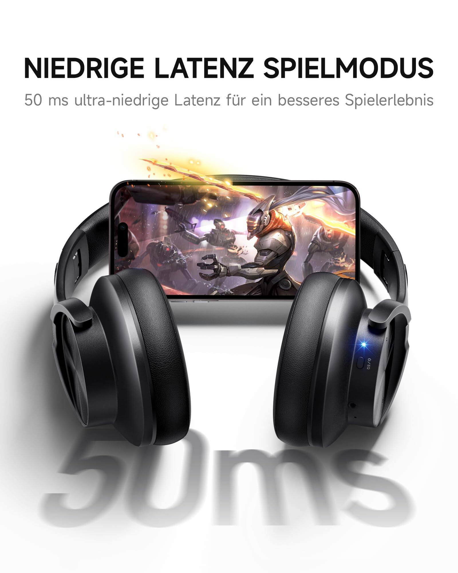 NIEDRIGE LATENZ SPIELMODUS  
50 ms ultra-niedrige Latenz für ein besseres Spielerlebnis