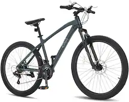 Winado - 27.5" Mountain Bike Aluminum Bicycle with Ultralight Aluminum Frame, Powerful Mechanical - Gray