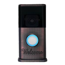 Michael Healy - Welcome Video Doorbell Cover (Ring 3, 3 Plus, 4, Battery Plus, Battery Pro) - Oiled Bronze