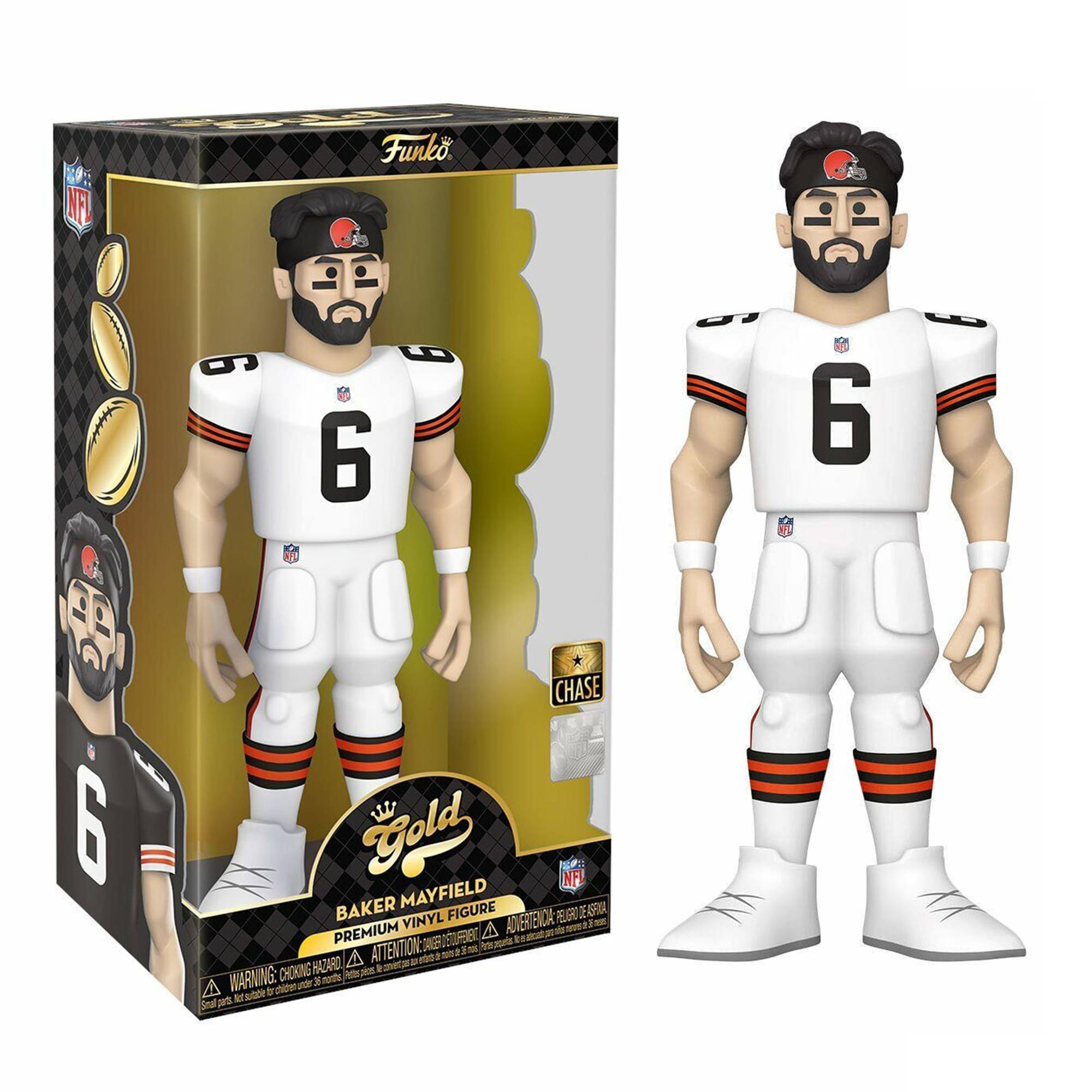Cleveland Browns NFL Funko 12 Inch Vinyl Figure | Baker Mayfield Chase - Gold
