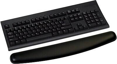 Alt View 7. 3M - Gel Non-Skid Wrist Rest for Keyboards, Black - Black.