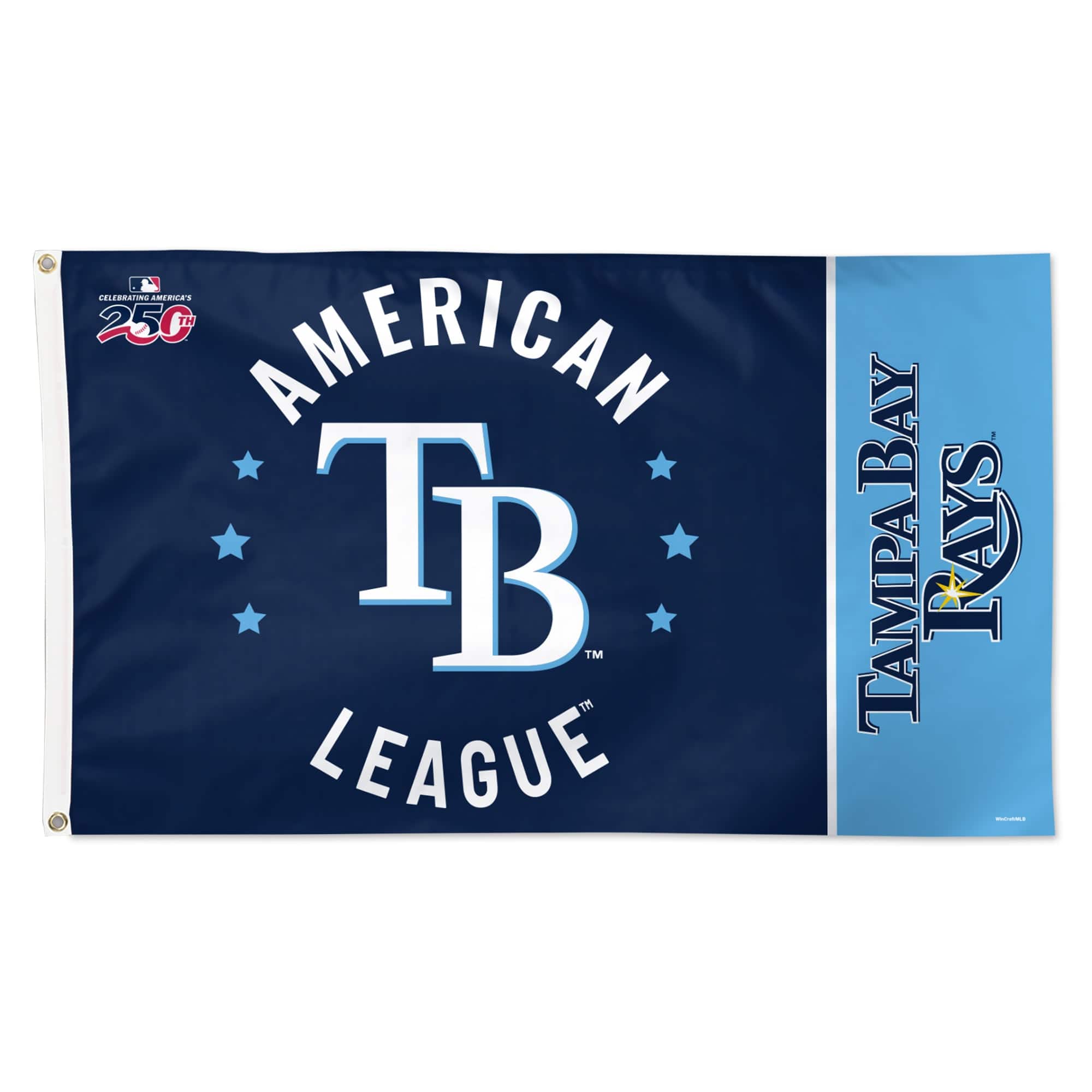 WinCraft - Tampa Bay Rays 3' x 5' One-Sided America 250 Deluxe Flag - Multicolor price history on PriceWatchPro