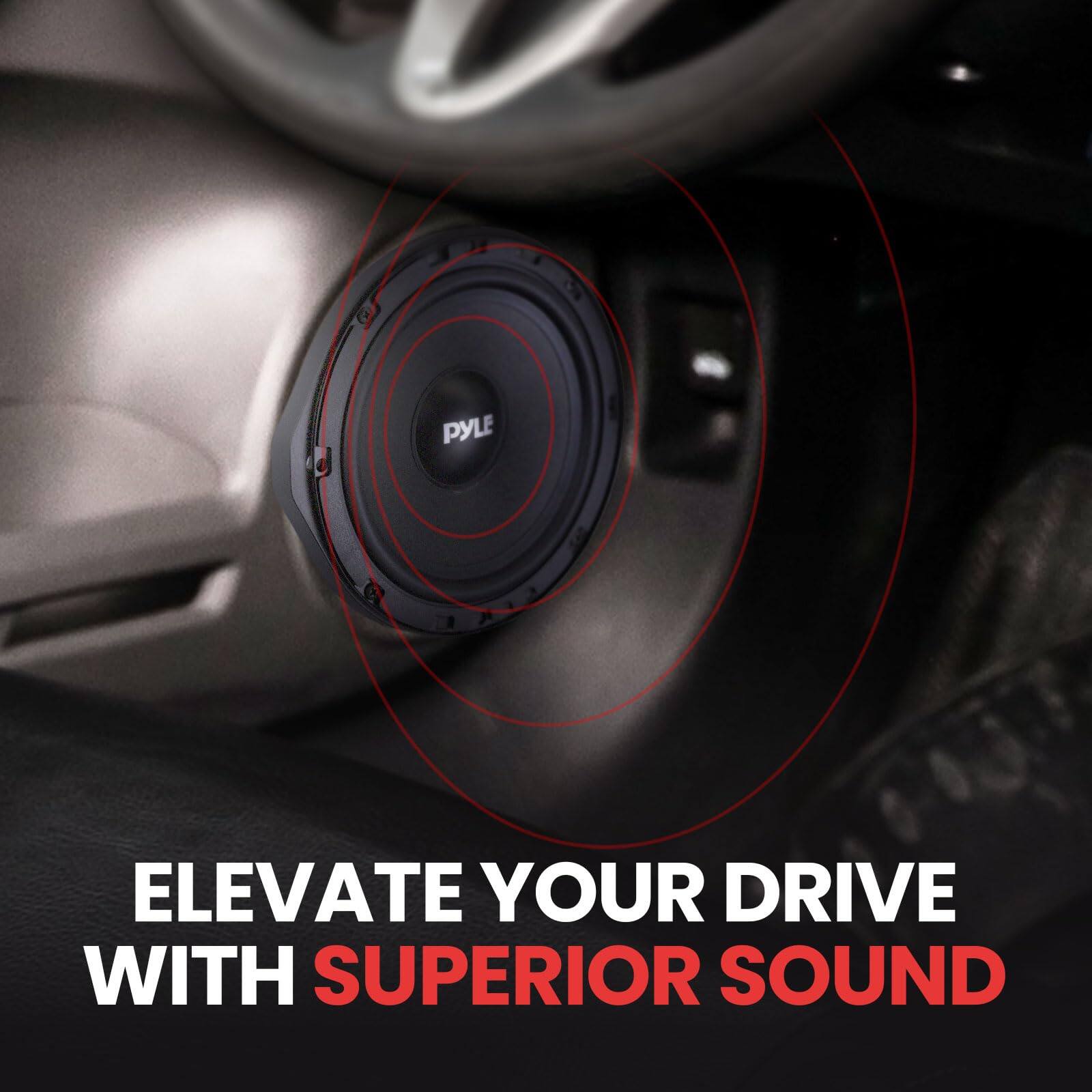 PYLE, ELEVATE YOUR DRIVE WITH SUPERIOR SOUND