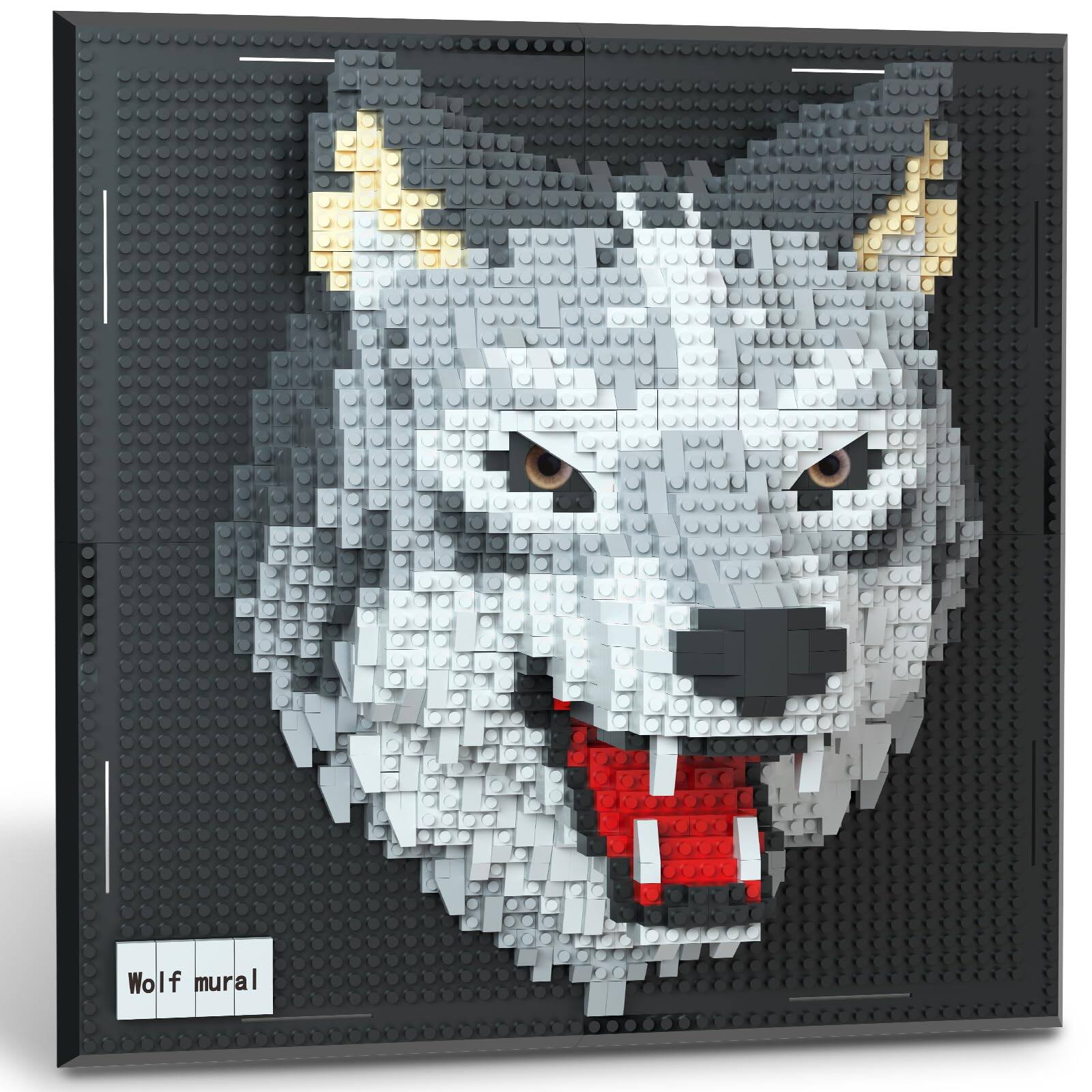 EZTW1 Animal 3d Wall Art Mini Building Blocks Set For Adults Home Or ...