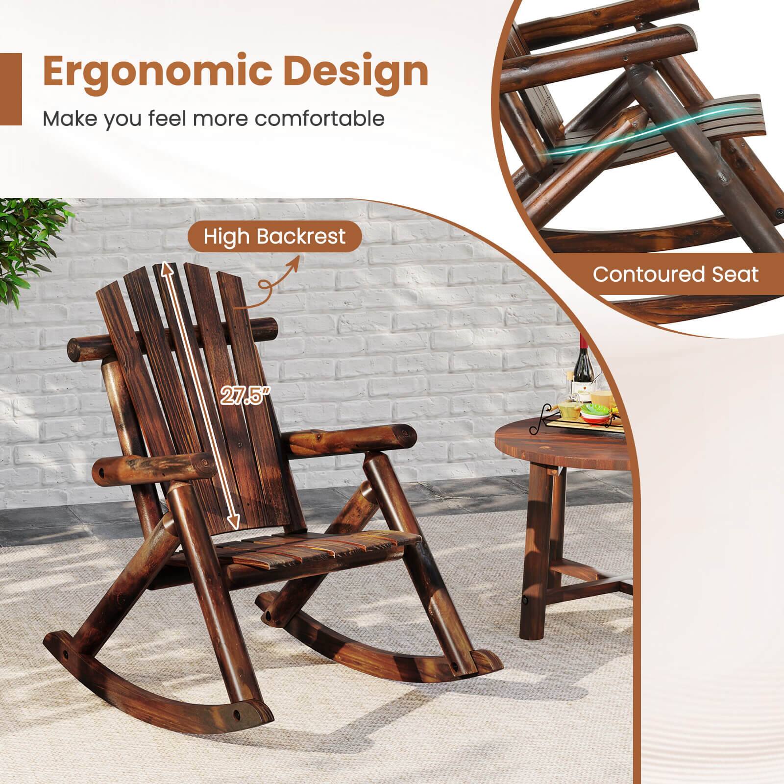 Ergonomic Design, Make you feel more comfortable, High Backrest, Contoured Seat, 27.5"