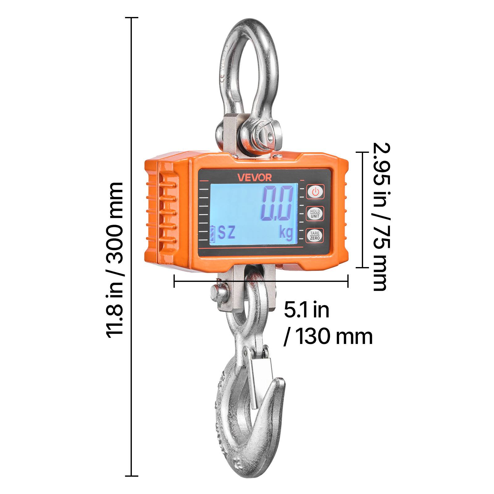 mm 300 / in 11.8 UHLU VEVOR 2.95 in ROLD UN / 4S SZ kg ZE.RO TAKE 75 mm 5.1 in / 130 mm