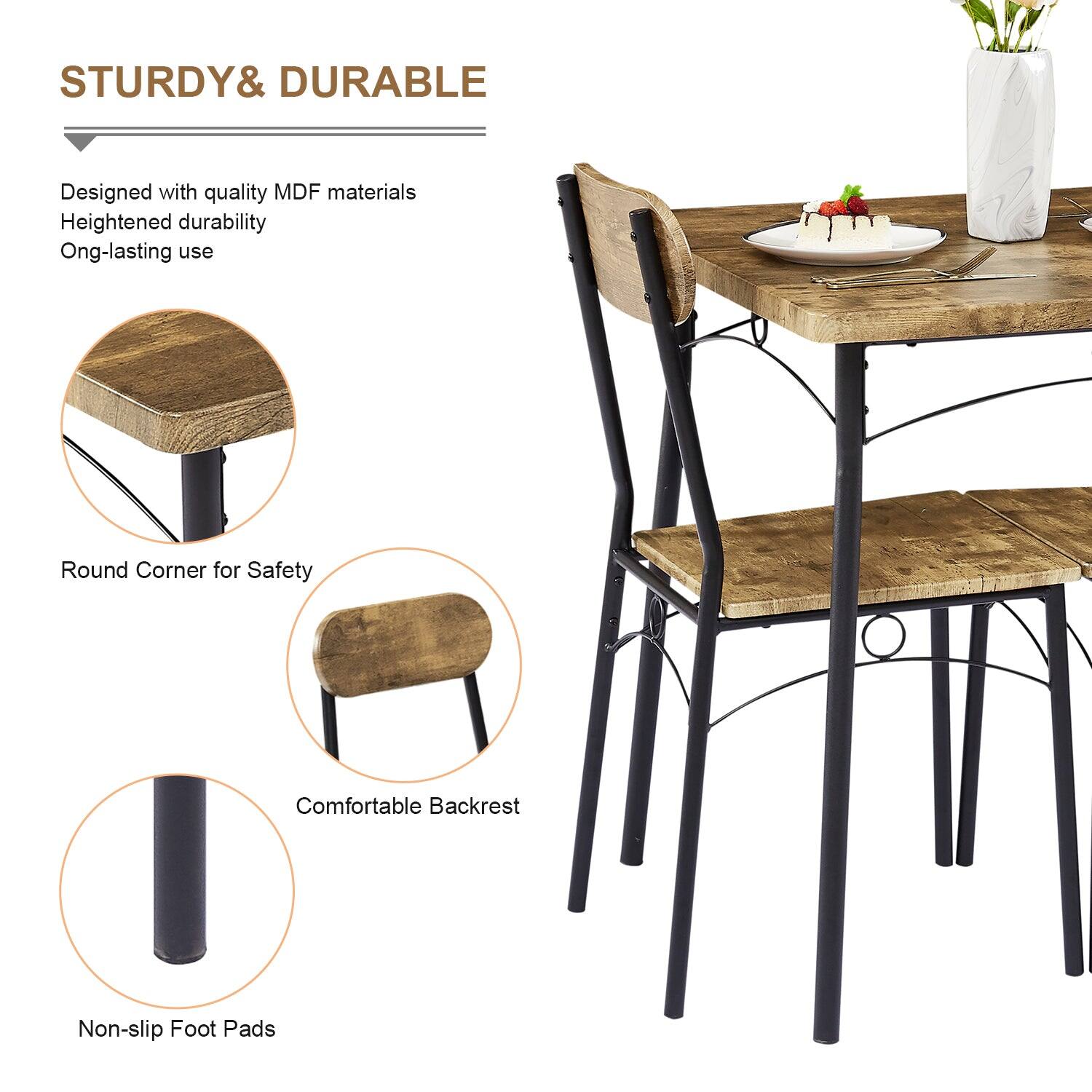 STURDY & DURABLE

Designed with quality MDF materials  
Heightened durability  
Ong-lasting use

Round Corner for Safety  
Comfortable Backrest  
Non-slip Foot Pads