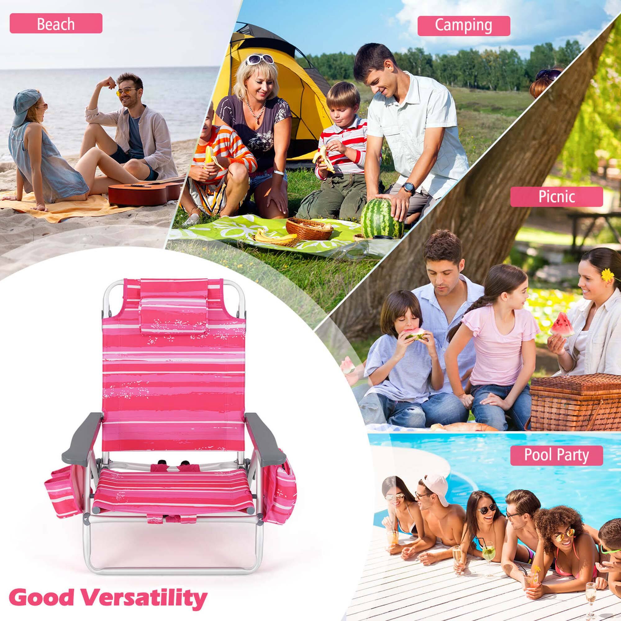 Beach, Camping, Picnic, Pool Party, Good Versatility.