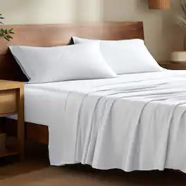 Bare Home - Bamboo Sheet Set - White