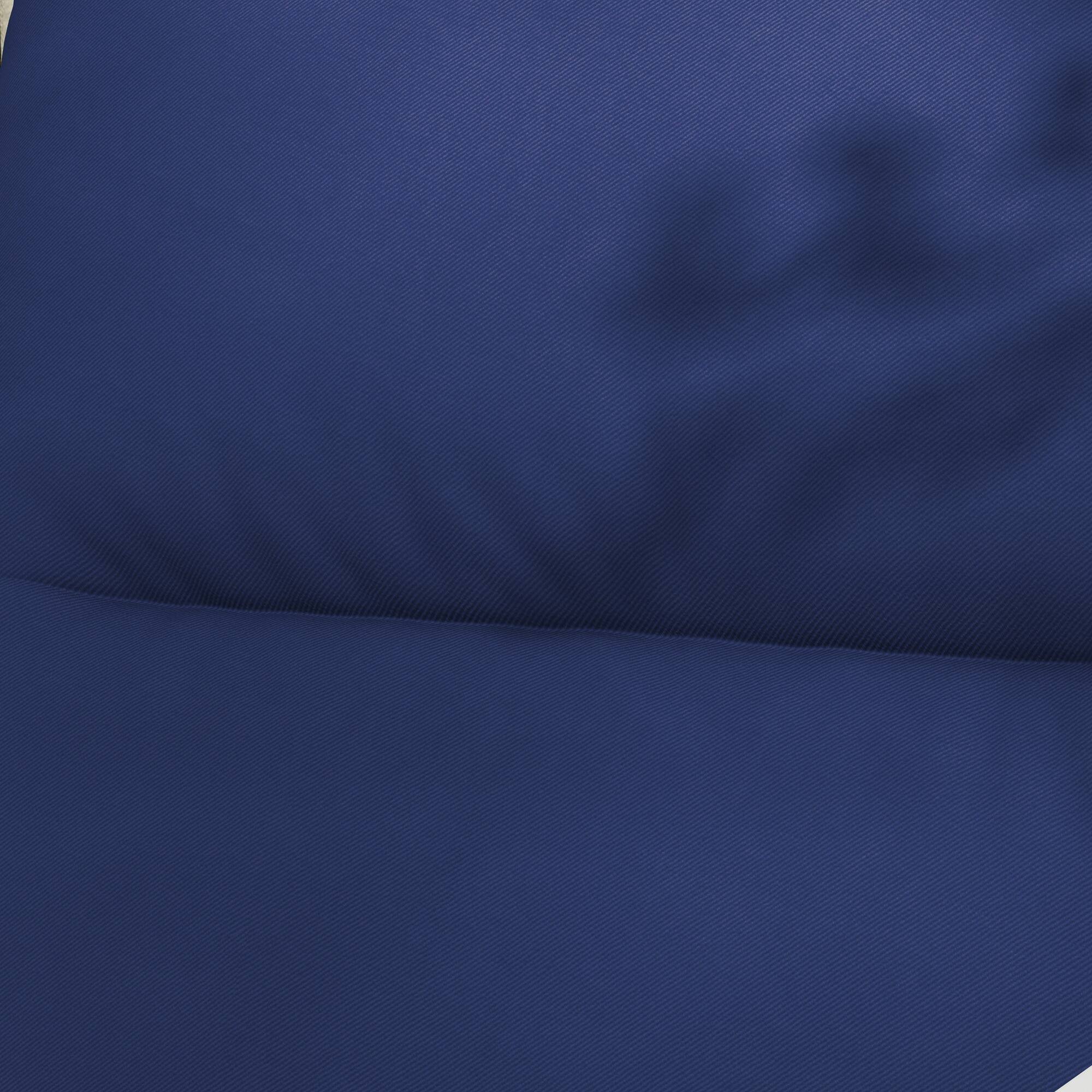 Alt View 7. Outsunny - 2 Piece Adirondack Chair Cushions, 59 x 20.5 x 2 inch Outdoor Chair Cushions for Fire Pit Chairs with Seat, Back, Ties - Blue.