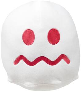 Toynk - Pac-Man Triggered White Ghost 7-Inch Plush