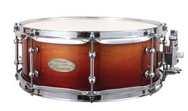 Canopus - Session Superior 5.5x14 Snare Drum - Russet Brown Fade Lacquer