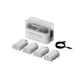 Tilta - 4-Channel Portable Charging Station with 4x LP-E6P Battery, Off White