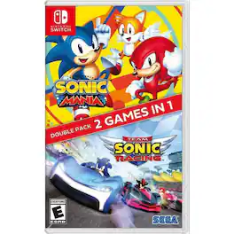 NSW - SONIC MANIA + TEAM SONIC RACING DOUBLE PACK - Nintendo Switch