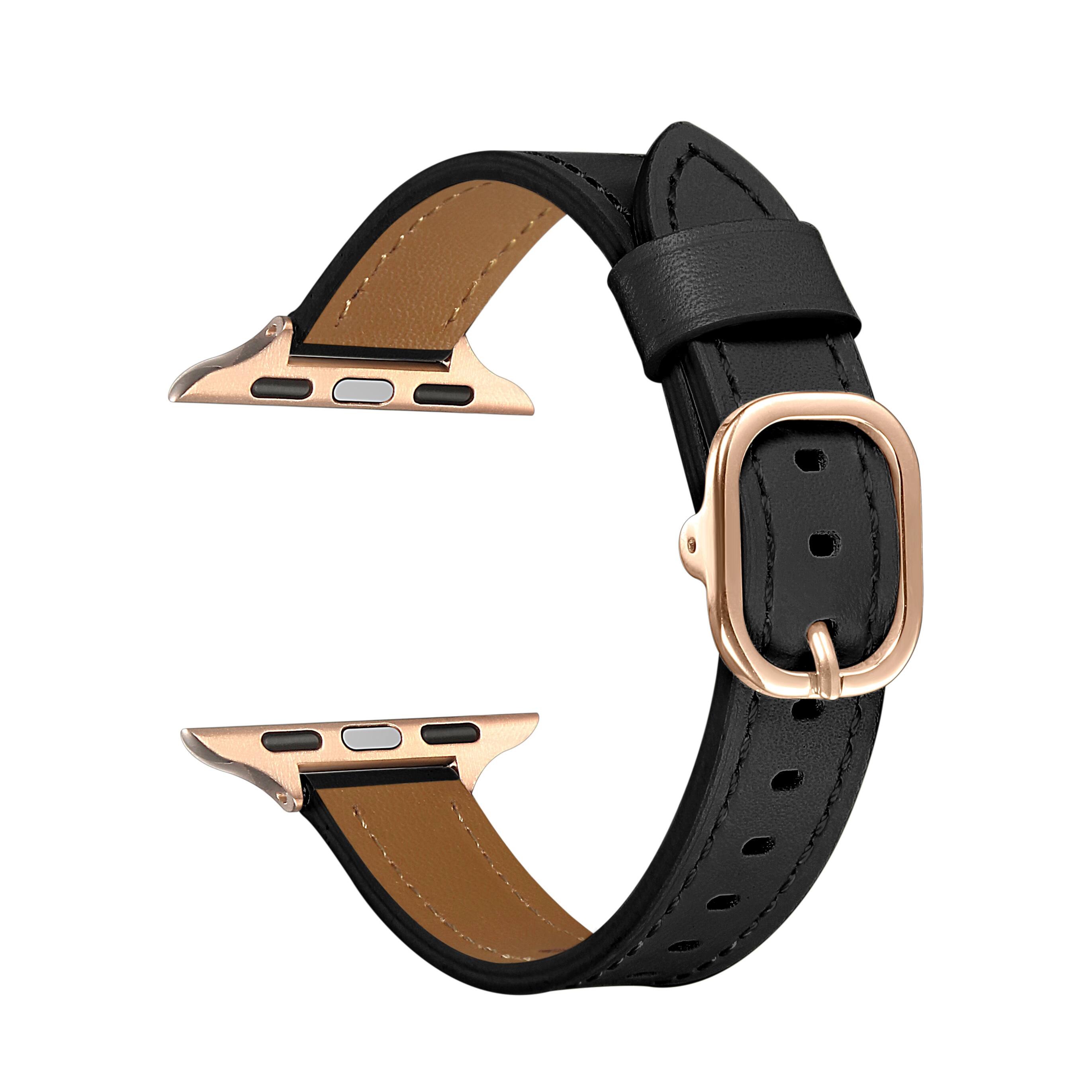Alt View 1. Posh Tech - 2-Pack Skinny Stella & Carmen Bands for Smartwatch - Black, Silver.