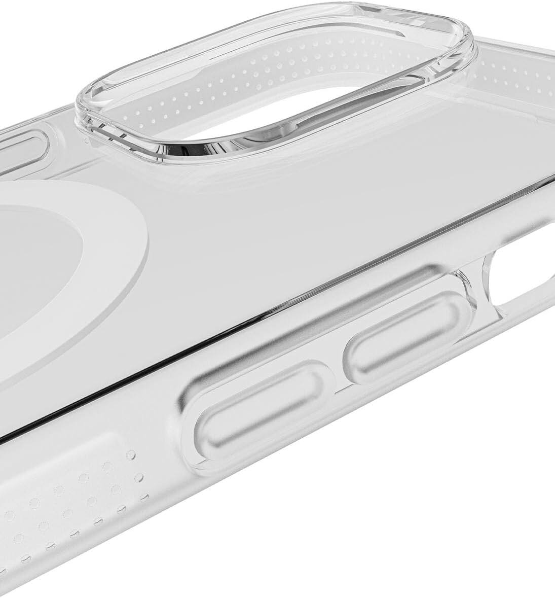 Alt View 1. BodyGuardz - BodyGuardz Ace Pro with MagSafe Case - iPhone 15 Pro Max - Clear/White.