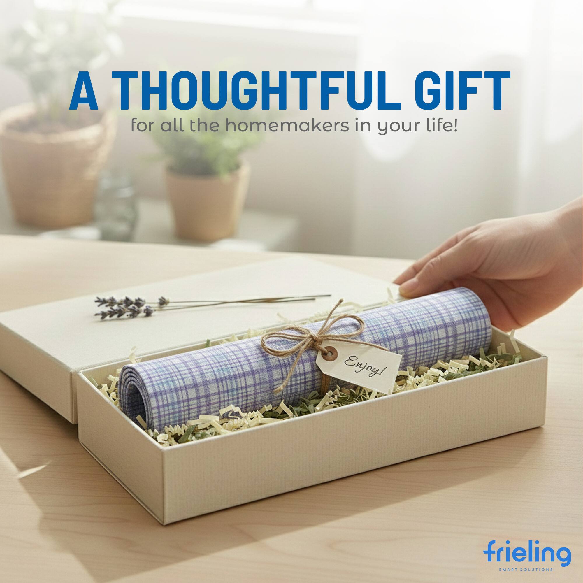 A THOUGHTFUL GIFT for all the homemakers in your life! Enjoy! frieling SMART SOLUTIONS