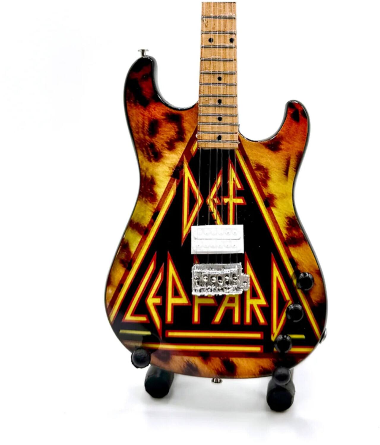 Front. PopMarket - Def Leppard - The Mini Axe - Def Leppard - EP - Mini Guitar Replica Collectible   - COLLECTIBLES - Multicolor.