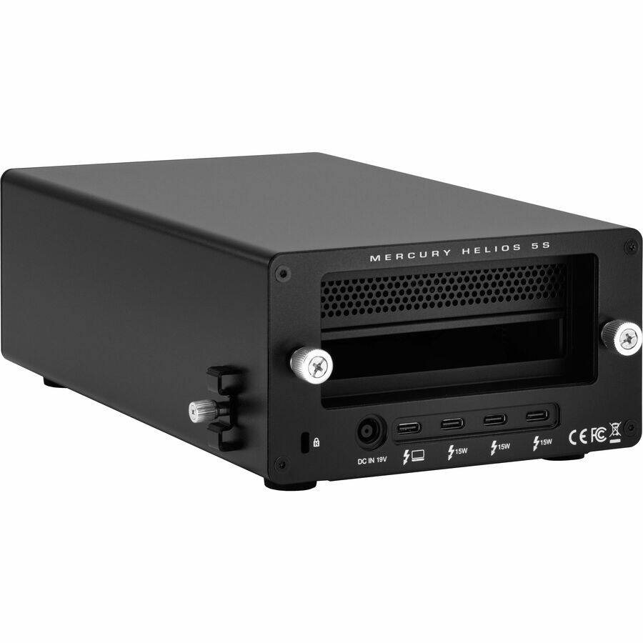 OWC Mercury Helios 5S Thunderbolt 5 (USB C) External PCIe and