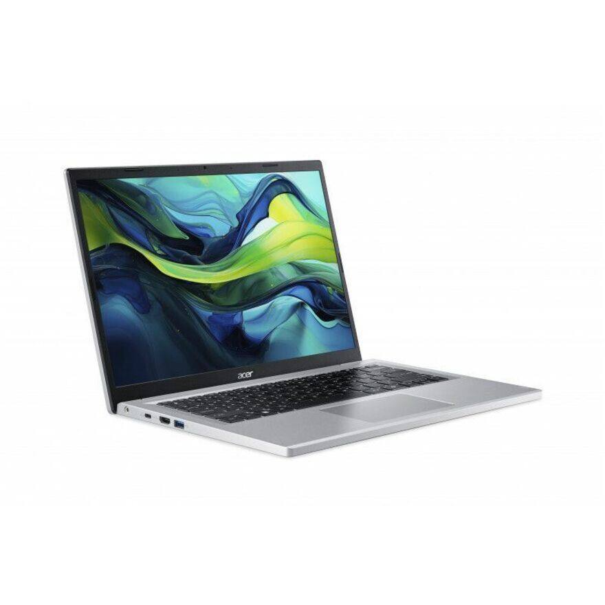 Angle. Acer - Aspire Go 15 AG15-31P AG15-31P-352U 15.6" Notebook Intel Core i3 i3-N305 8GB RAM 128GB SSD Windows 11 Home - Silver.