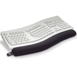 IMAK - Cushion Keyboard Ergobeads Wrist Rest, Non-Skid Base - Black