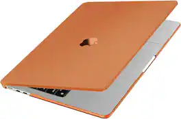 mosiso - Ultra Thin Hard Case for MacBook Air 15.3 inch M5 A3448 M4 A3241 M3 A3114 M2 A2941, Precision Fit and Anti-Fingerprint - Cosmic Orange