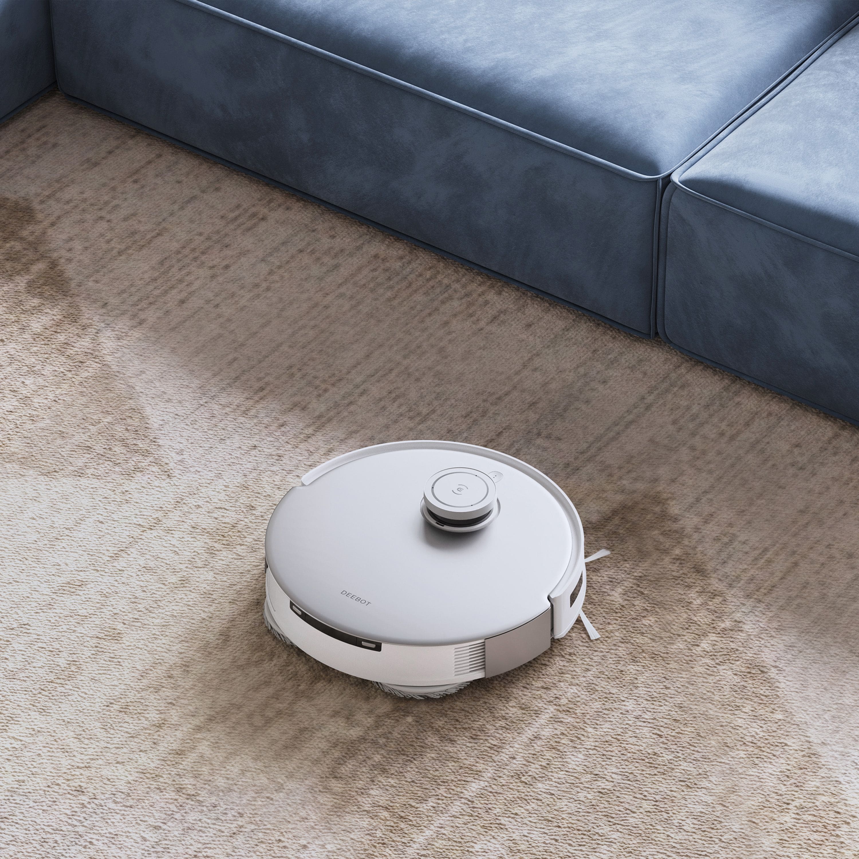 Alt View 12. ECOVACS Robotics - DEEBOT T20 OMNI Wi-Fi Connected Robot Vacuum & Mop with Self Washing Auto Empty Station - WHITE.