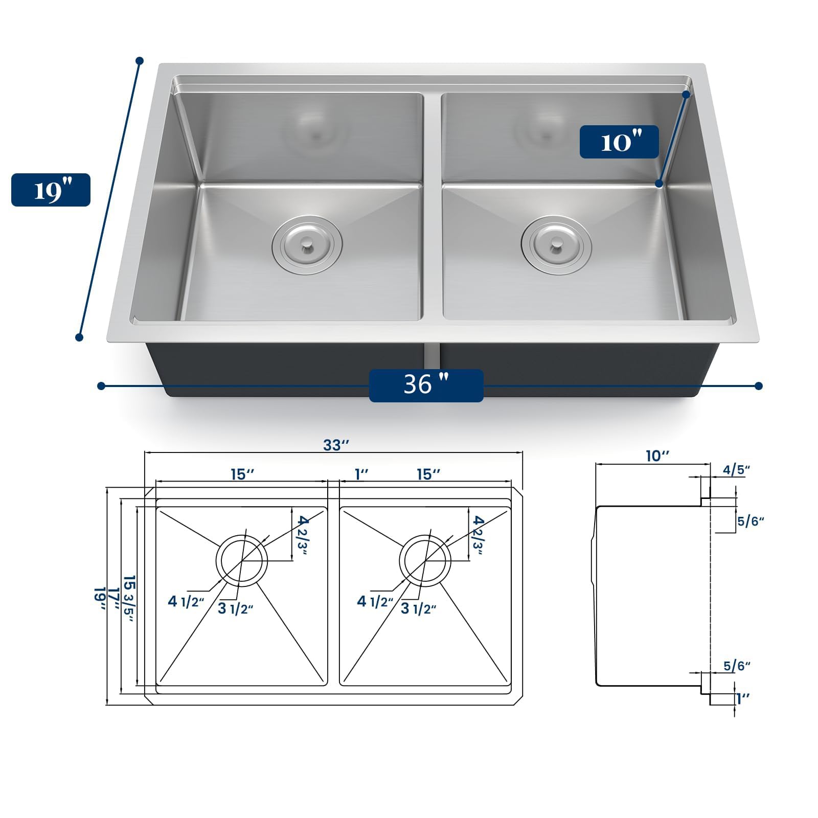 19" 10" 36" 15" 33" 1" 15" 10" 4 1/2" 15 19" 17" 15 3 1/2" 5" 4 1/2" 3 1/2" 4 2/3" 4 1/2" 3 1/2" 3 4 2/3" 5/6" 5/6" 1"