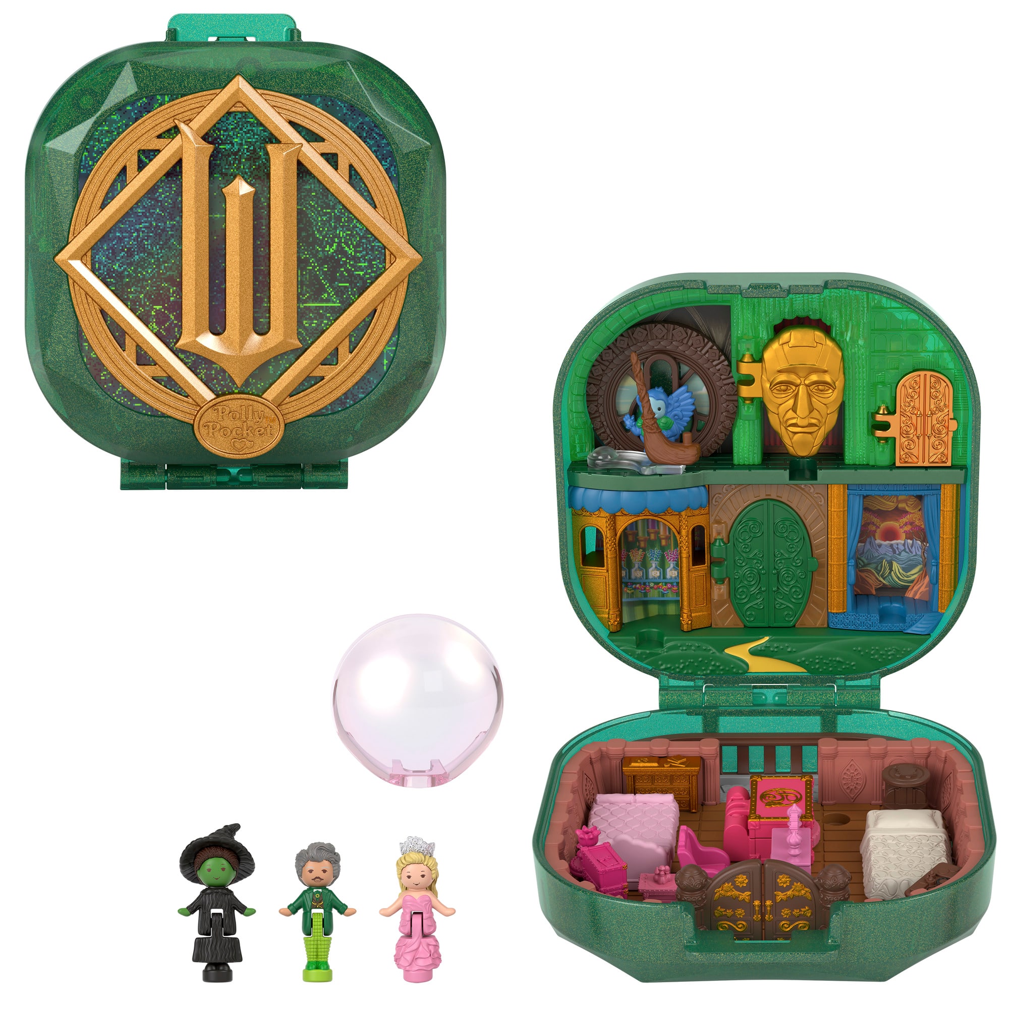 Polly Pocket - Wicked Collector Compact with Micro Dolls