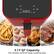TEMP 00:60 min TIME
Air Fry Bake Roast Broil
3.17 QT Capacity
The simple controls keep cooking easy