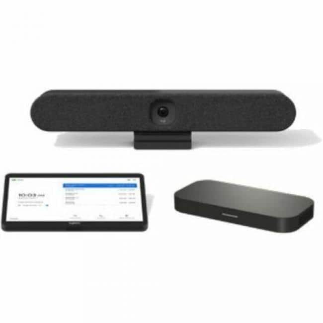 Logitech - Video Conference Equipment - For Huddle Space, Video Conferencing - Black