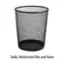 Solid, Reinforced Rim and Base