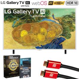 Bundle - LG - 55" Gallery TV with Frame LX7B Mini LED 4K TV 2026 + 2-Year Extended Warranty