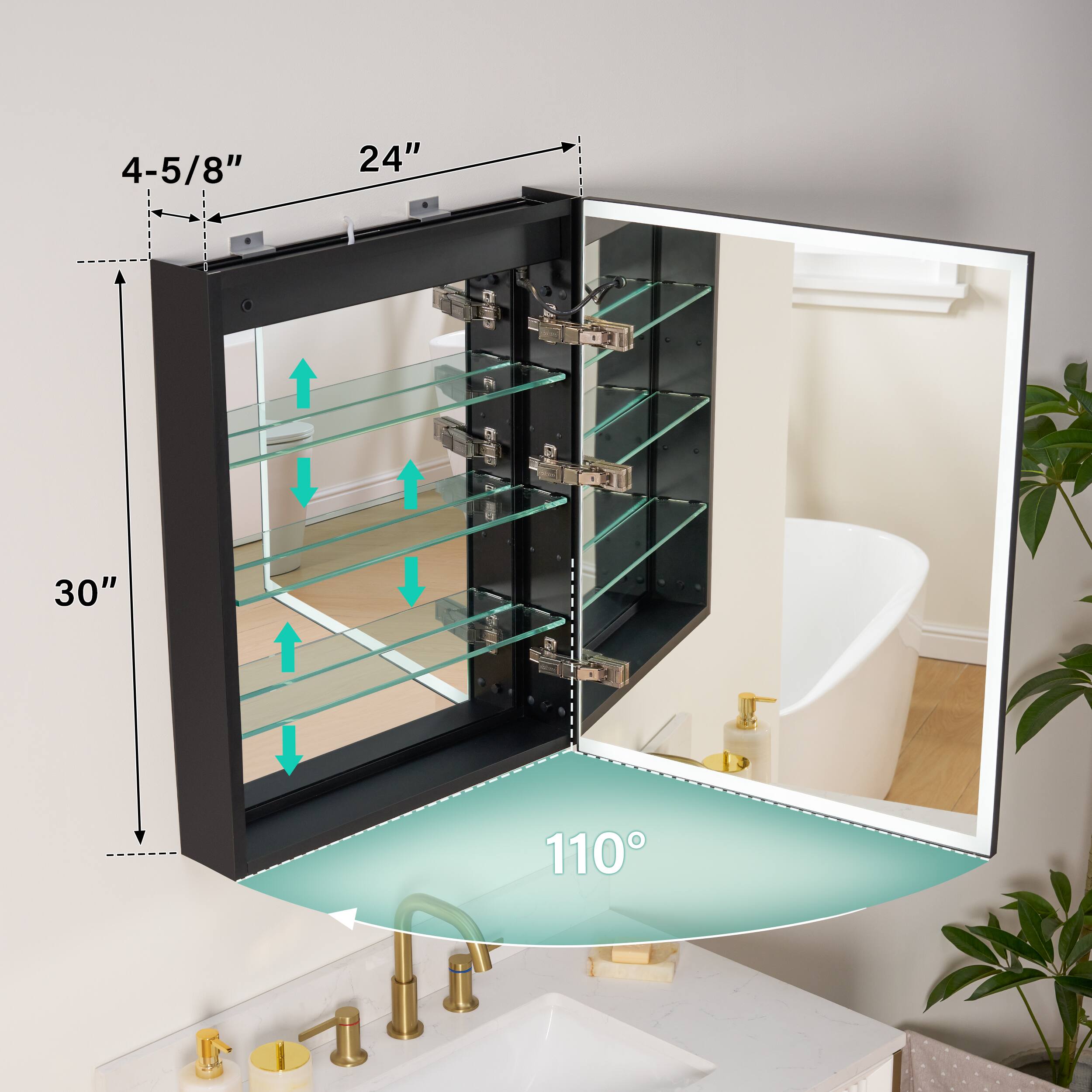 4-5/8" 24" 30" 110°