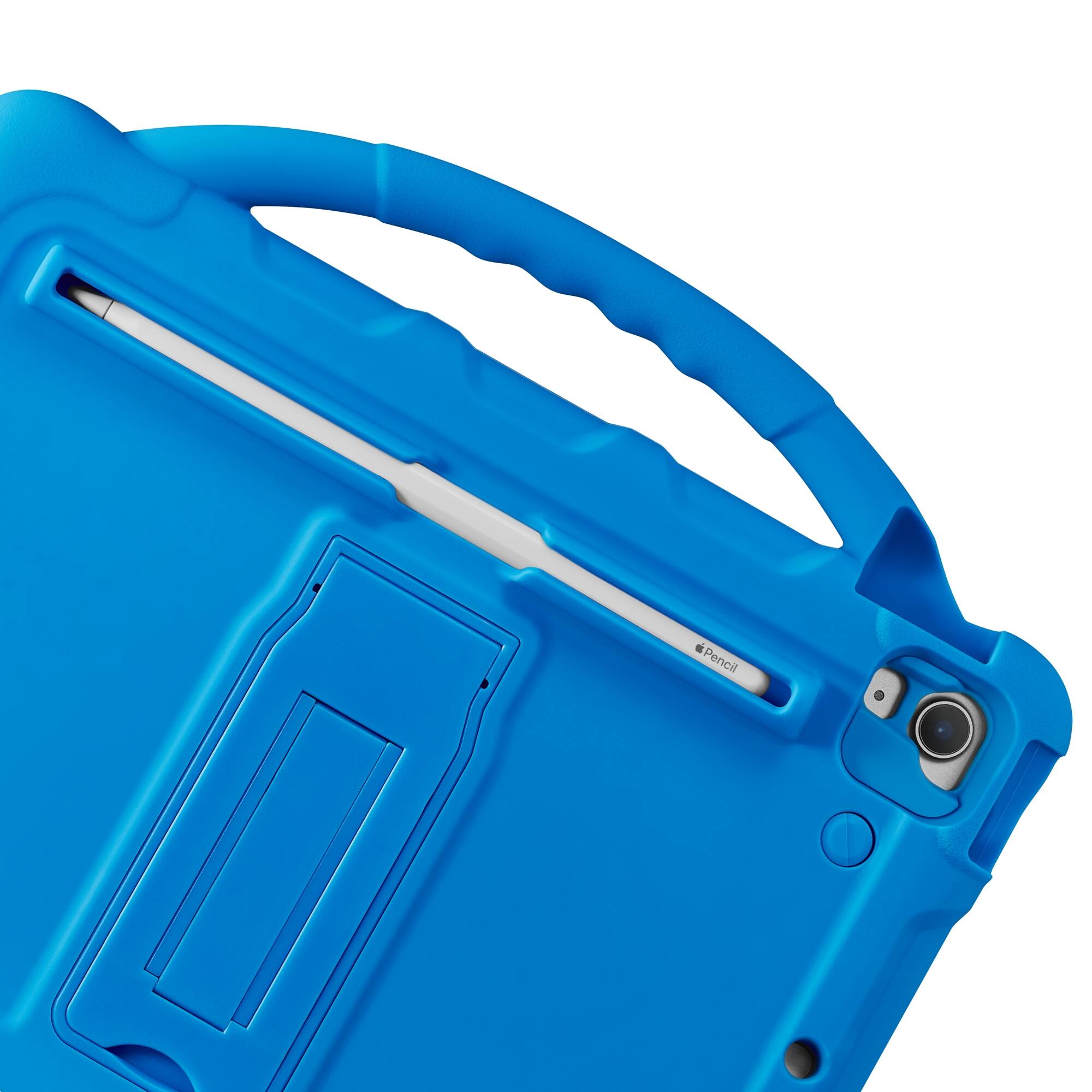 Alt View 17. Insignia™ - Bumper Case with Apple Pencil Slot for iPad 10.2"/10.9", iPad Pro 11" and iPad Air 10.9"/11" - Blue.