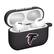 Alt View 1. Artinian - Atlanta Falcons AirPods Pro Silicone Case Cover - Black.