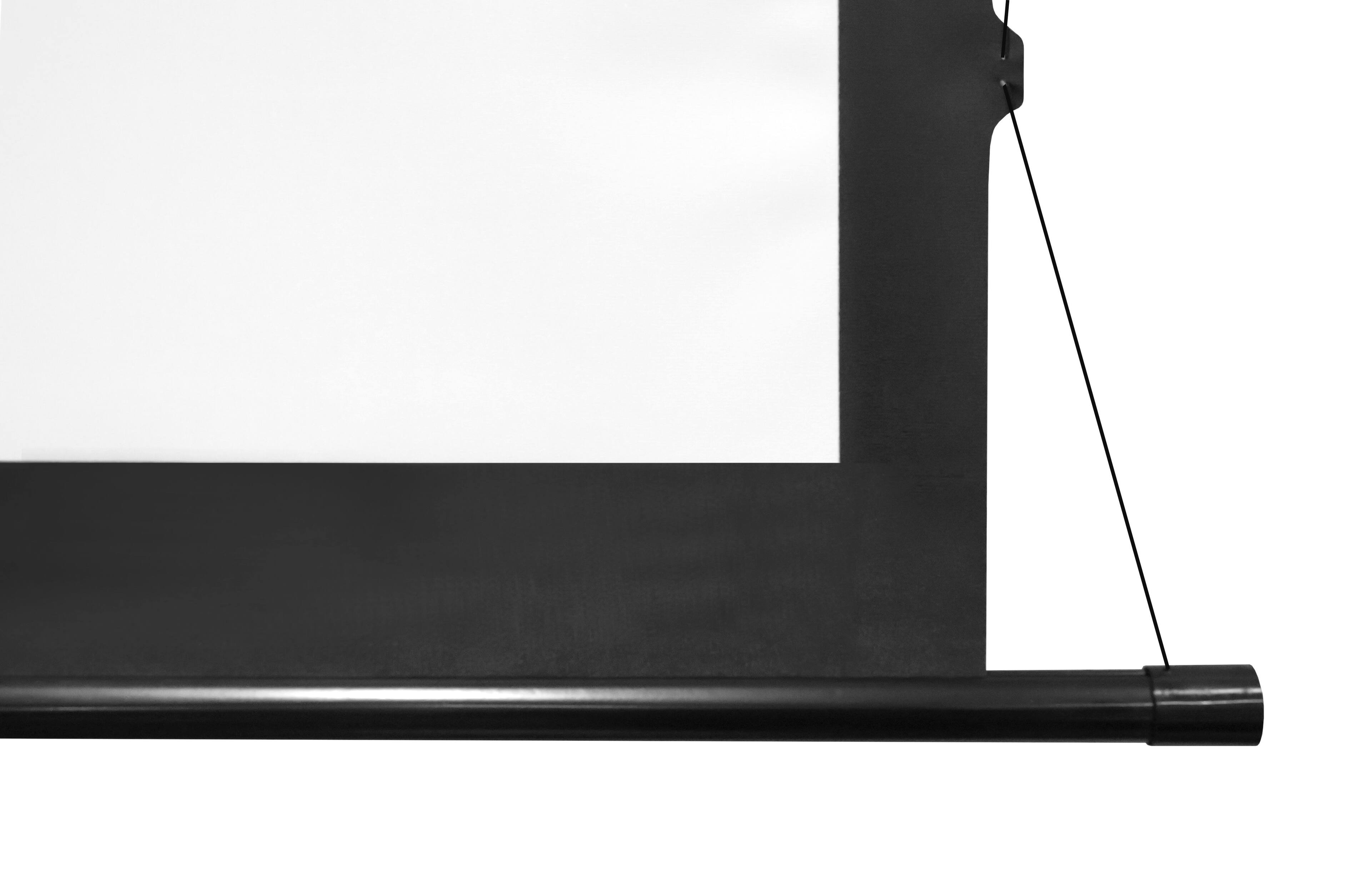 Alt View 6. Elite Screens - Akia,120"D,16:9,Electric Tab-Tension Front UST/Std Throw Projector 4KUHD Laser "Speckle-Free" Screen AK-ELT120H - Black.