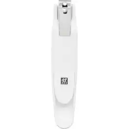 ZWILLING - Toenail Clipper (nail catcher, extra large, sharp straight edge, left right handers), Premium, 5.5 in - White