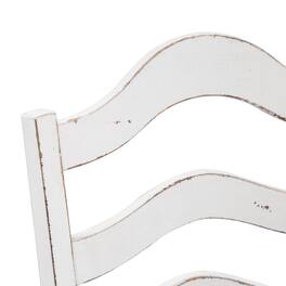Liberty Furniture Industries - Magnolia Manor Ladder Back Side Chair (RTA) in Antique - White