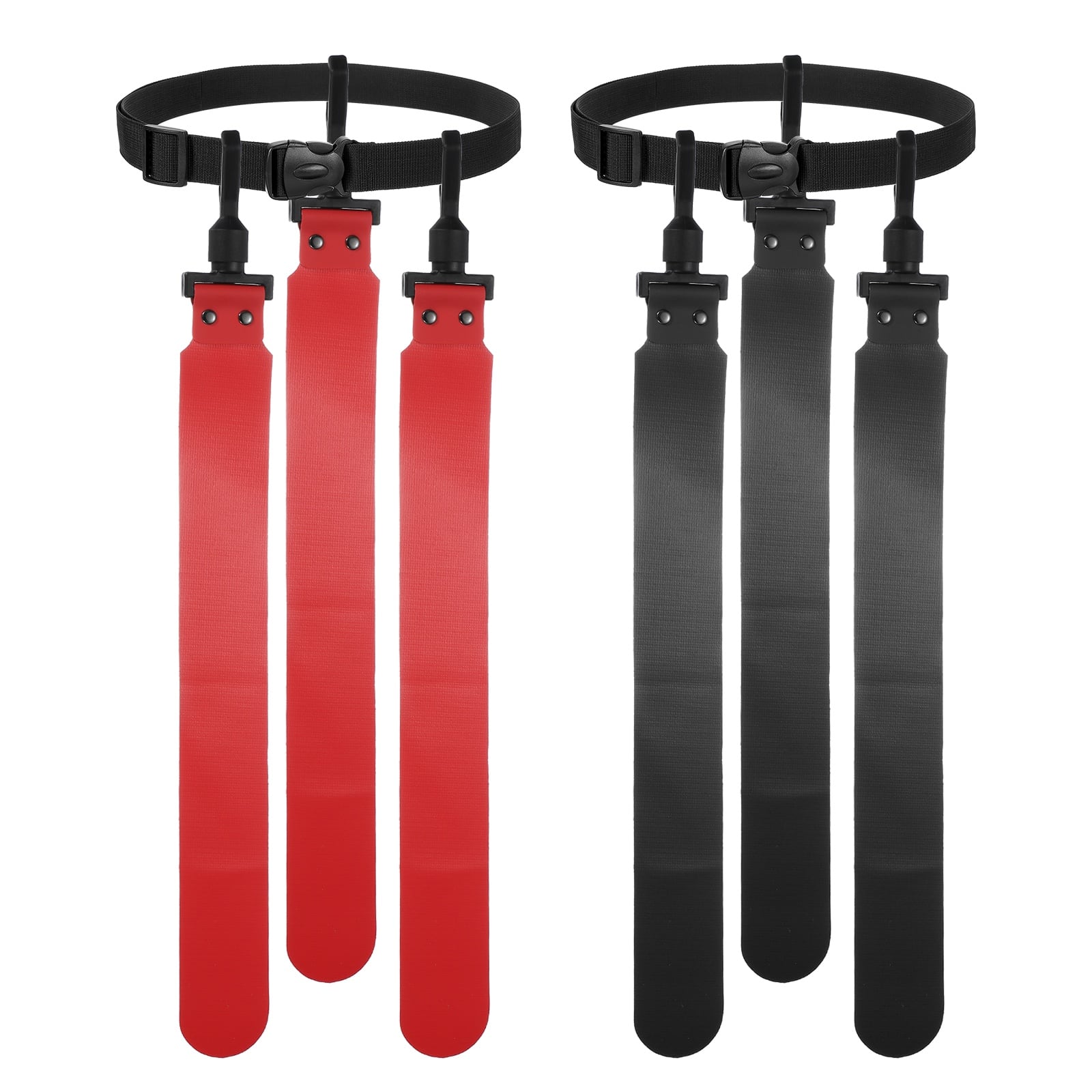 Unique Bargains - Flag Football Set, Adjustable Flag Football Belt with 1 Belt and 3 Flags Easy Tear Away for Players Training Competition - Red/Sky Blue price history on PriceWatchPro