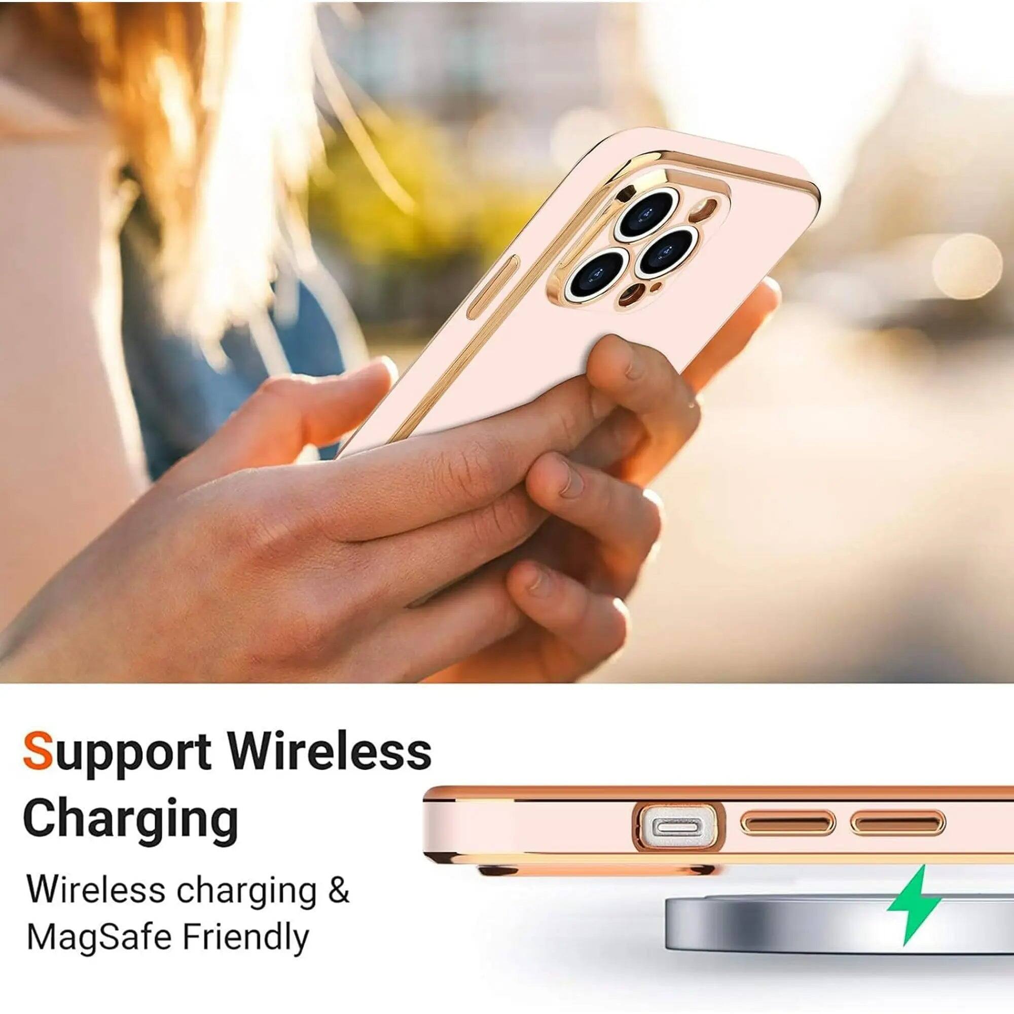 Support Wireless Charging  
Wireless charging & MagSafe Friendly