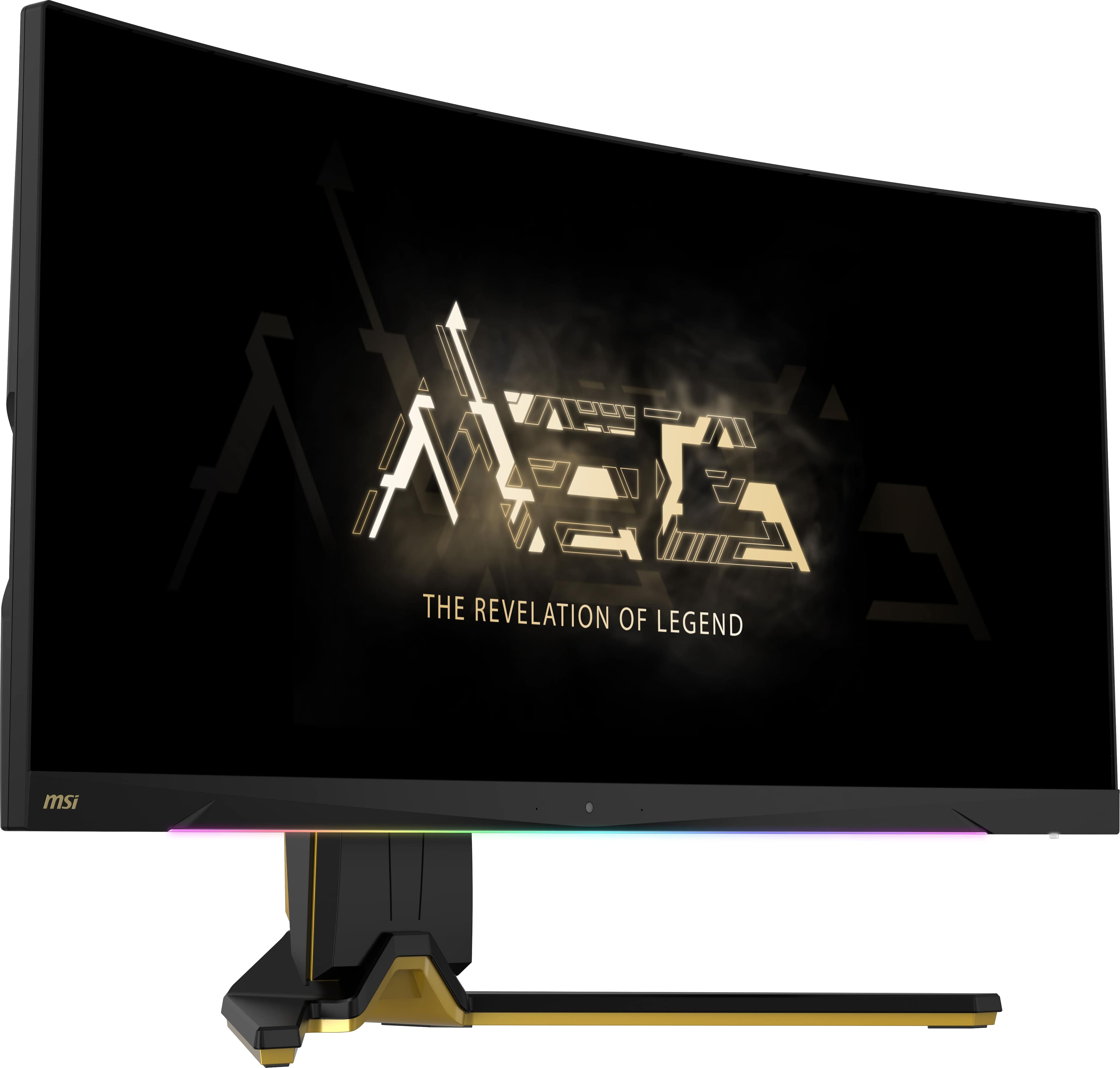 Angle. MSI - MEG342CQDOLED 34" OLED Curved Ultrawide QHD FreeSync Premium Monitor (DisplayPort, HDMI,USB) - Black.