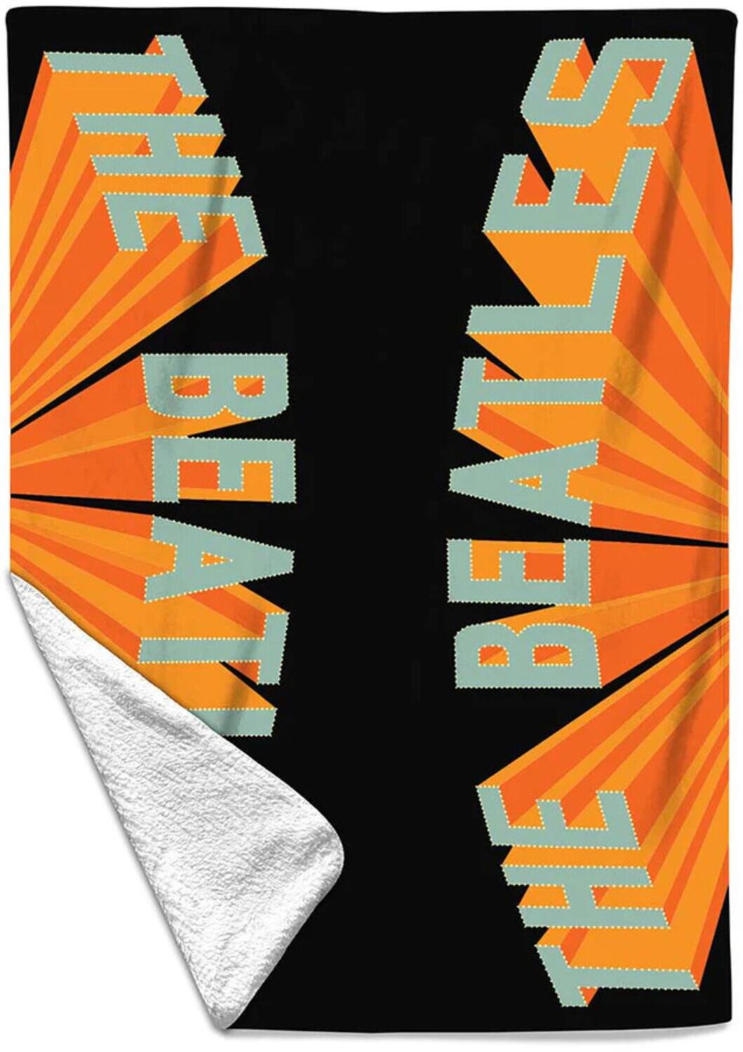PopMarket - The Beatles - Rocksax - The Beatles - 70's Logo - Sherpa Fleece Throw (50 in x 60 in) - Multicolor price history on PriceWatchPro